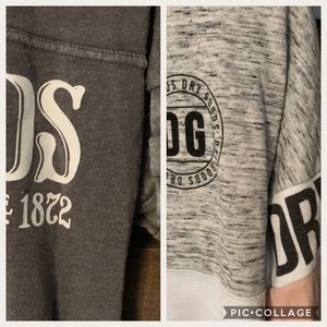 BUNDLE of 2 raglan style sweatshirt tops